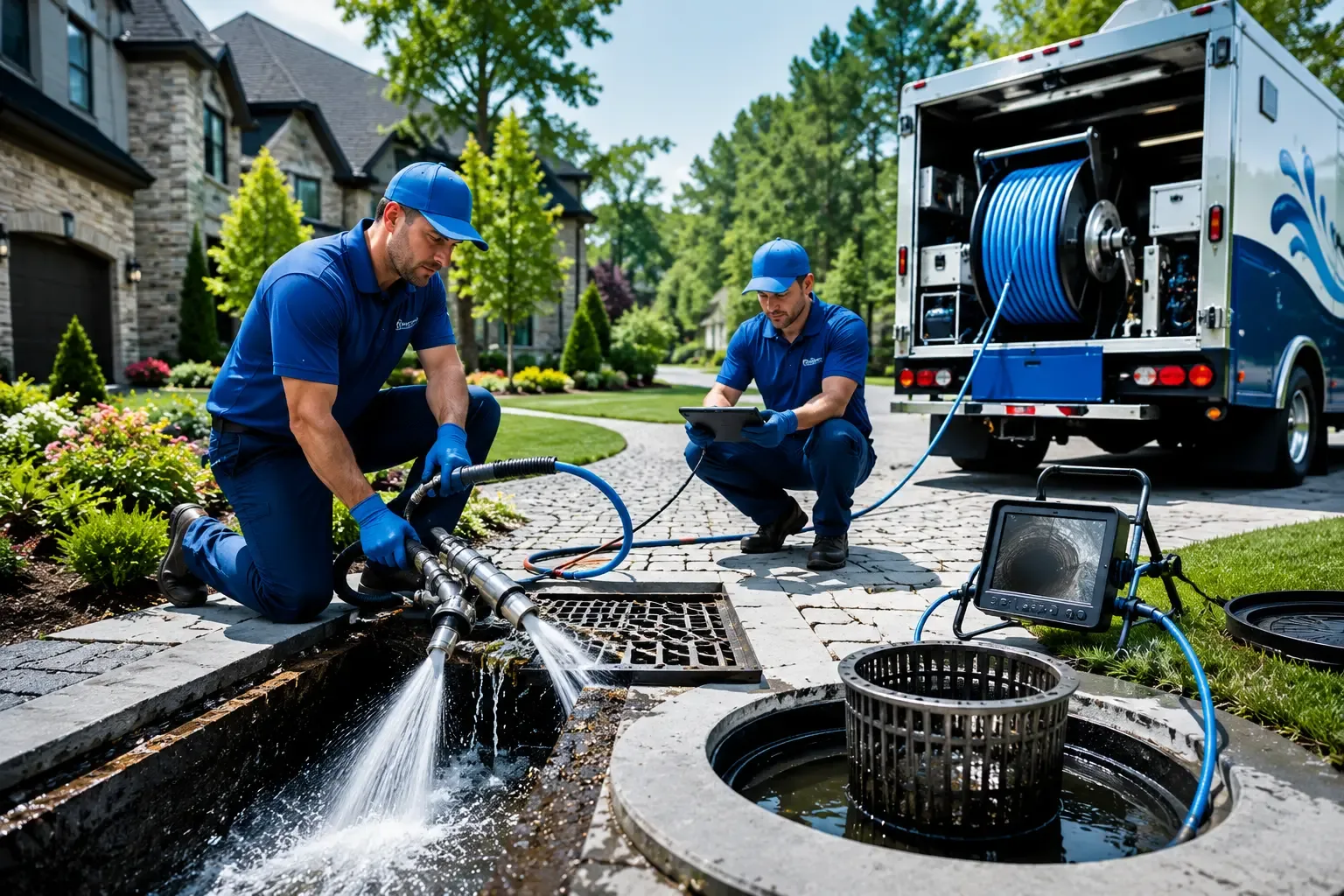 Local outdoor drain cleaning professionals in New Weston, OH