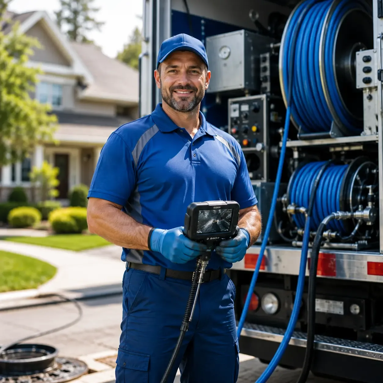 Local outdoor drain cleaning specialists in New Weston, OH
